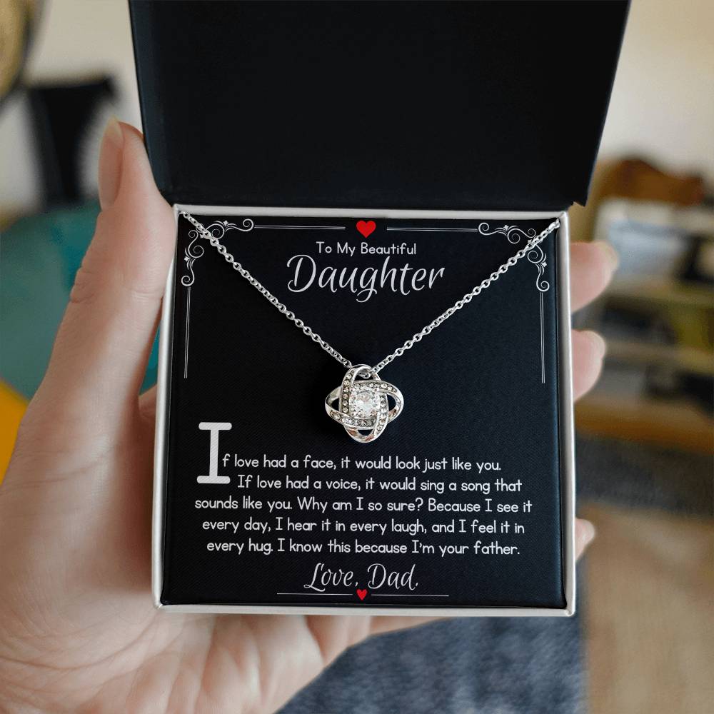 Daughter The Love Embodiment Necklace