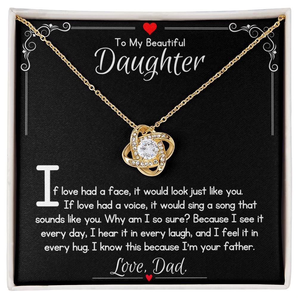 Daughter The Love Embodiment Necklace