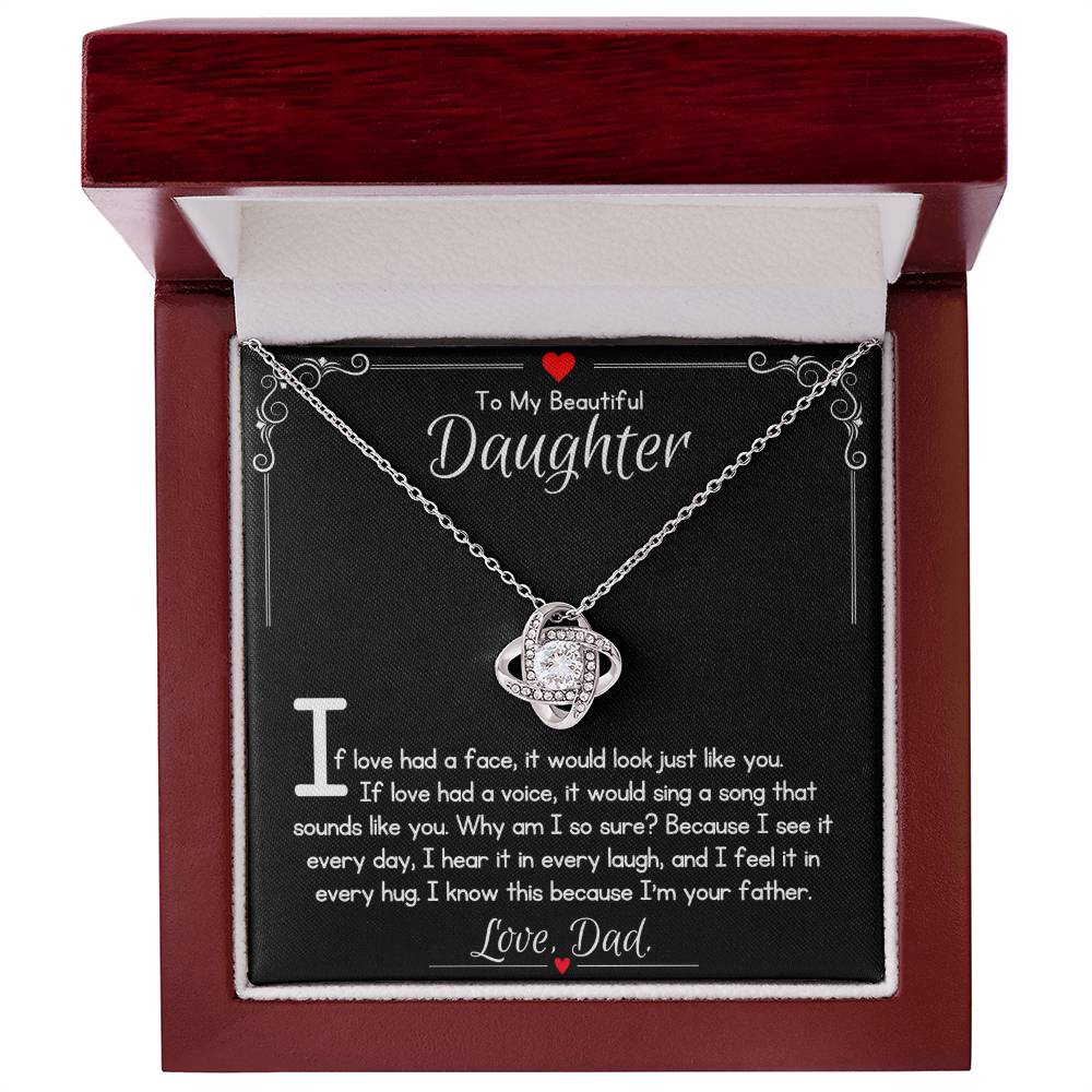 Daughter The Love Embodiment Necklace