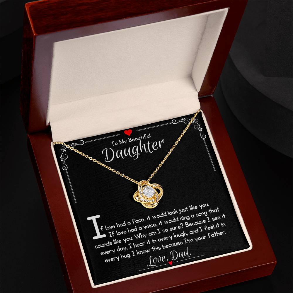 Daughter The Love Embodiment Necklace