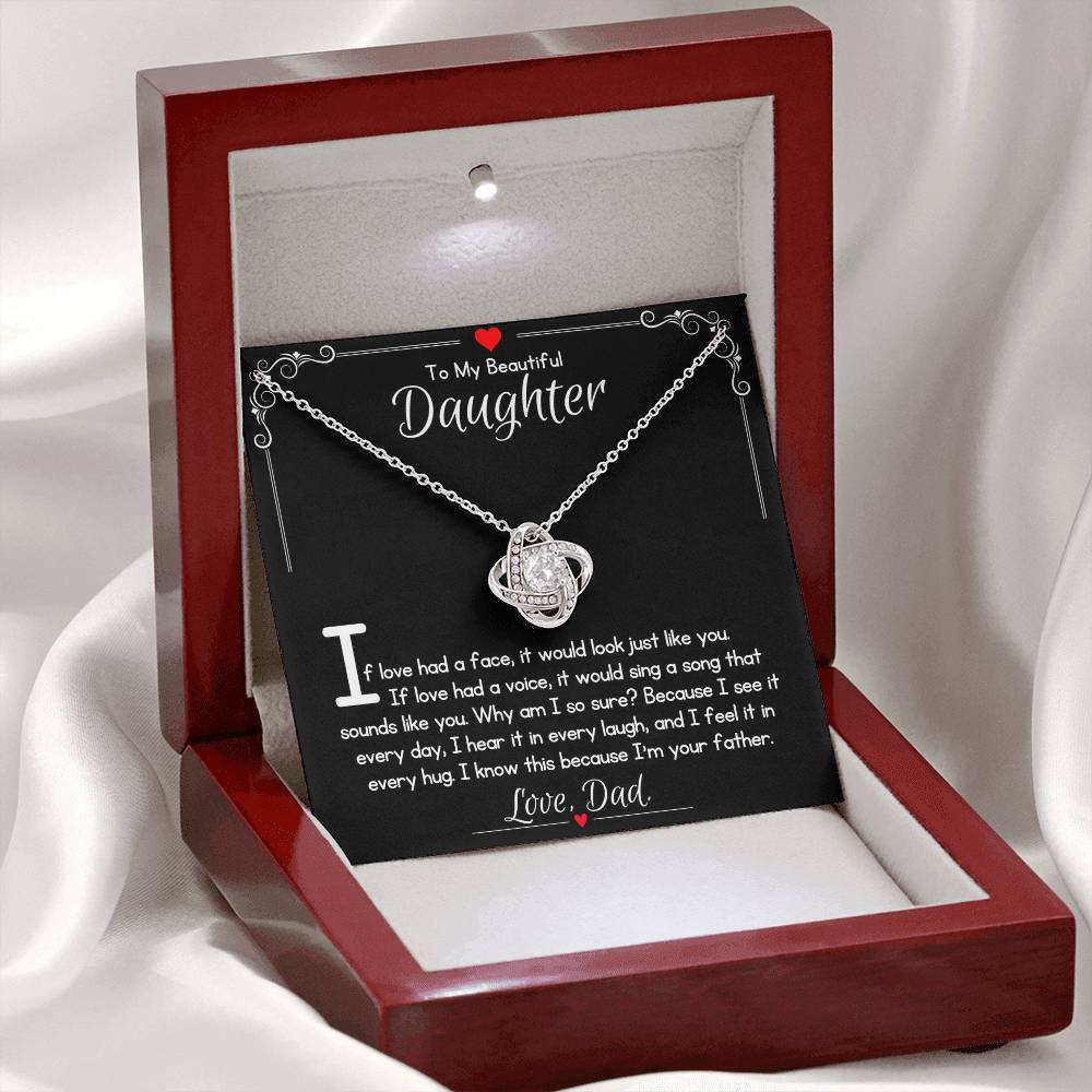 Daughter The Love Embodiment Necklace