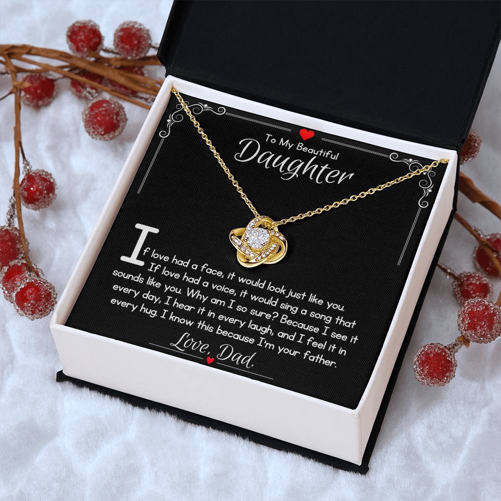 Daughter The Love Embodiment Necklace