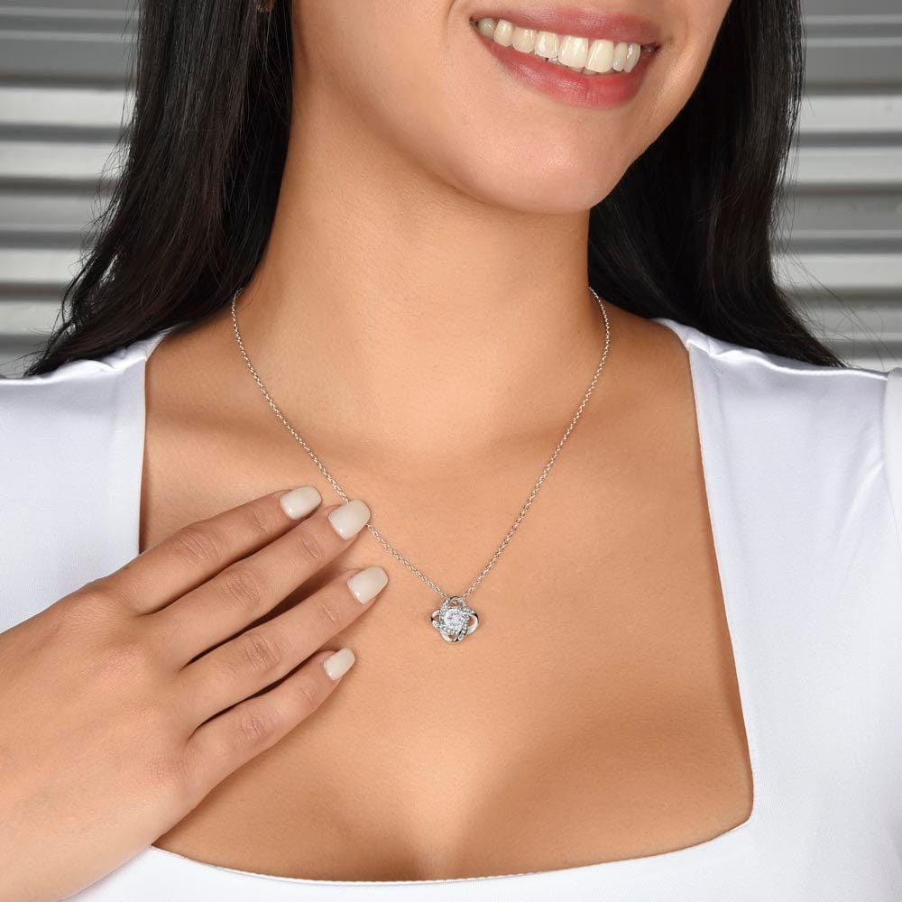 My Daughter, This Old Bear Will Always Have Your Back Necklace