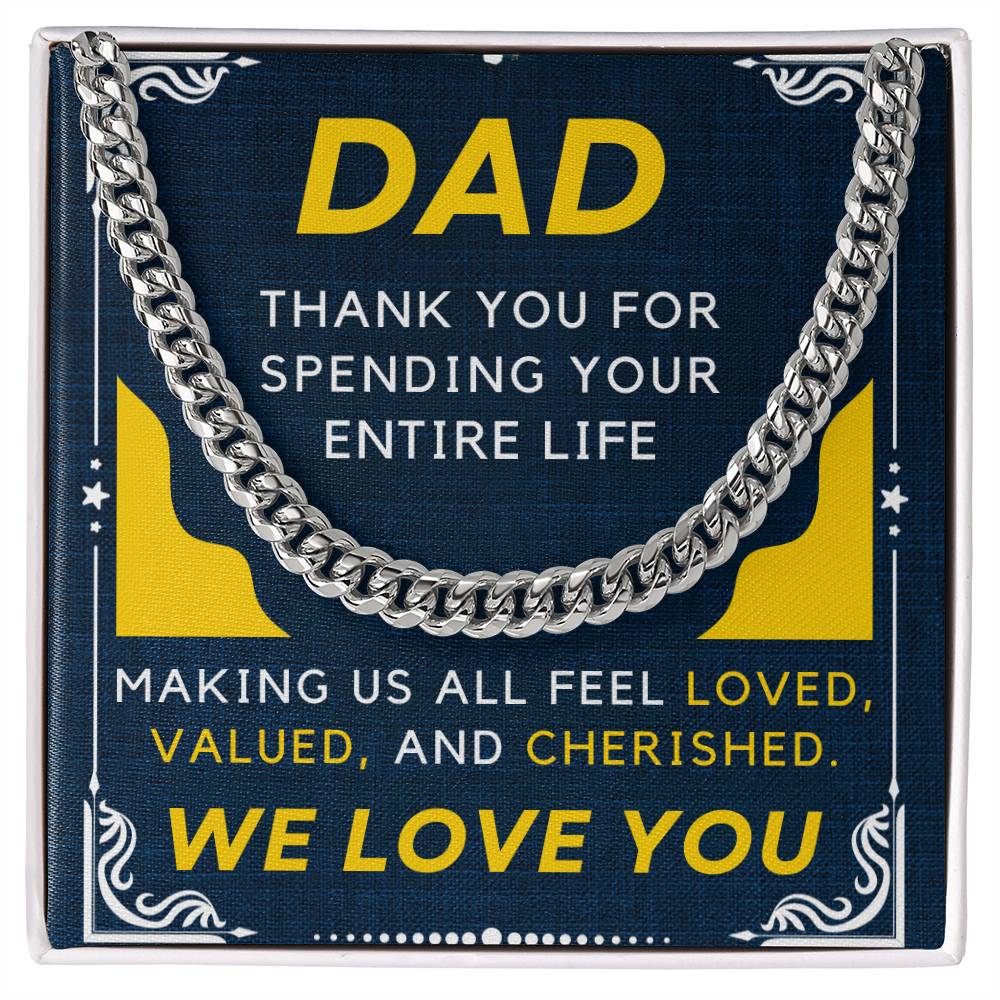To Dad - We Love You