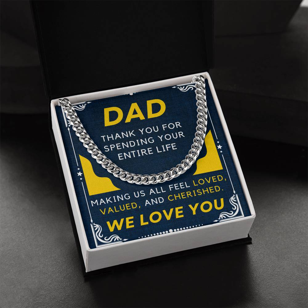 To Dad - We Love You
