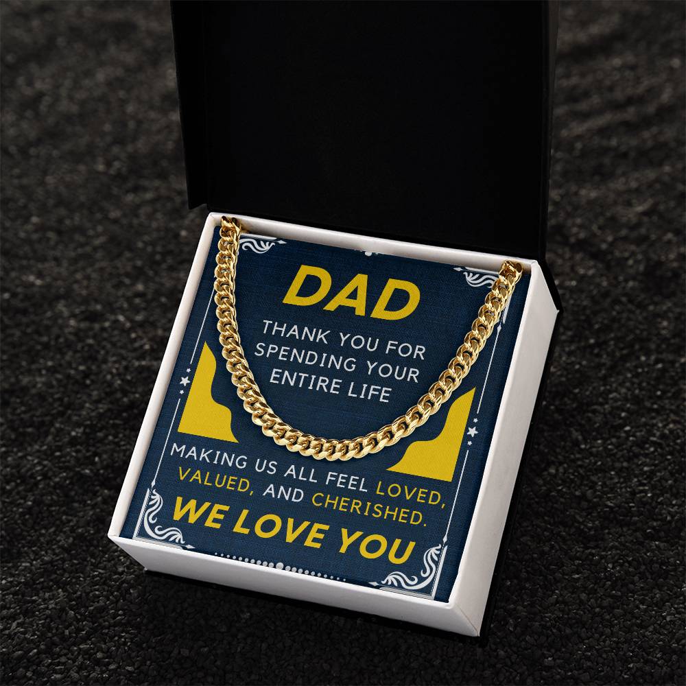 To Dad - We Love You
