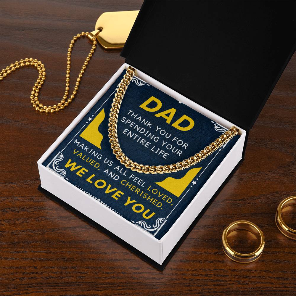 To Dad - We Love You