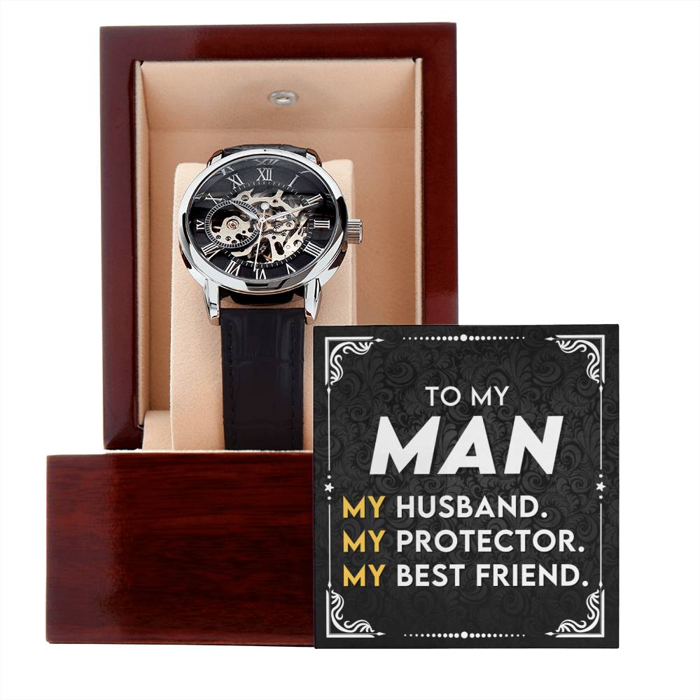 To My Man - Husband, Protector, and Best Friend