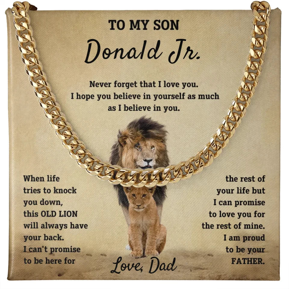 Lion's Heart - To My Son