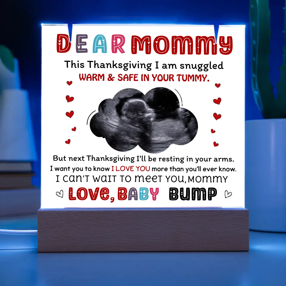 Dear Mommy - From Baby NAME