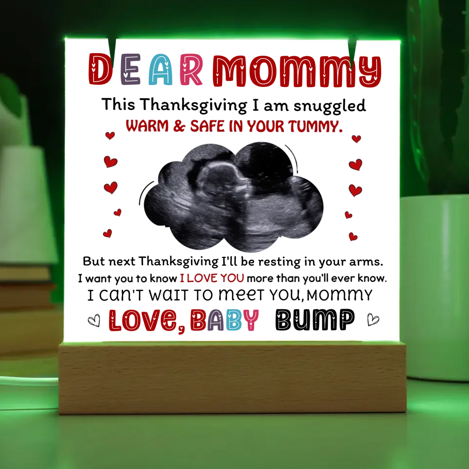 Dear Mommy - From Baby NAME