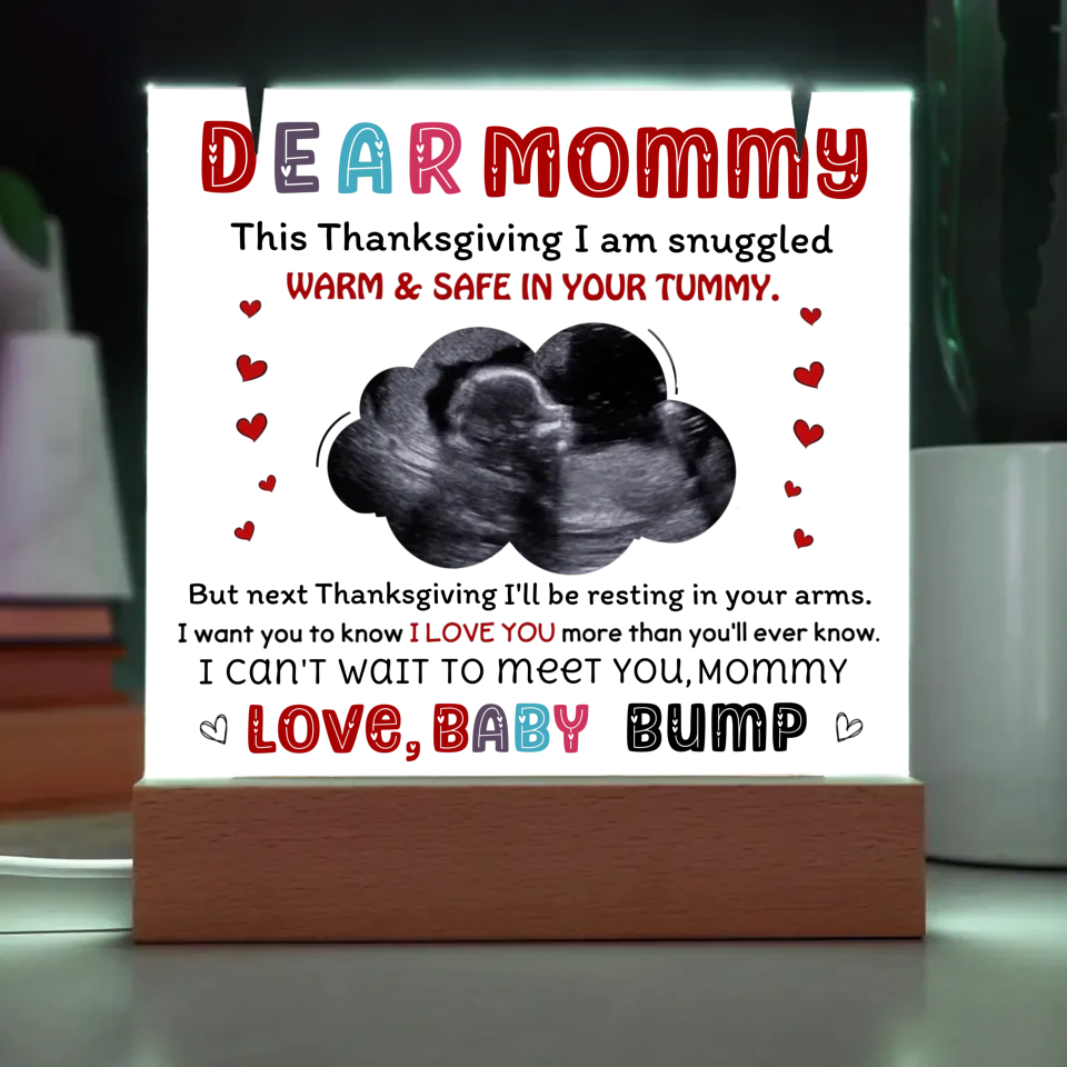 Dear Mommy - From Baby NAME