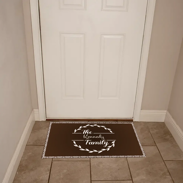 Regal Family Name Welcome Mat