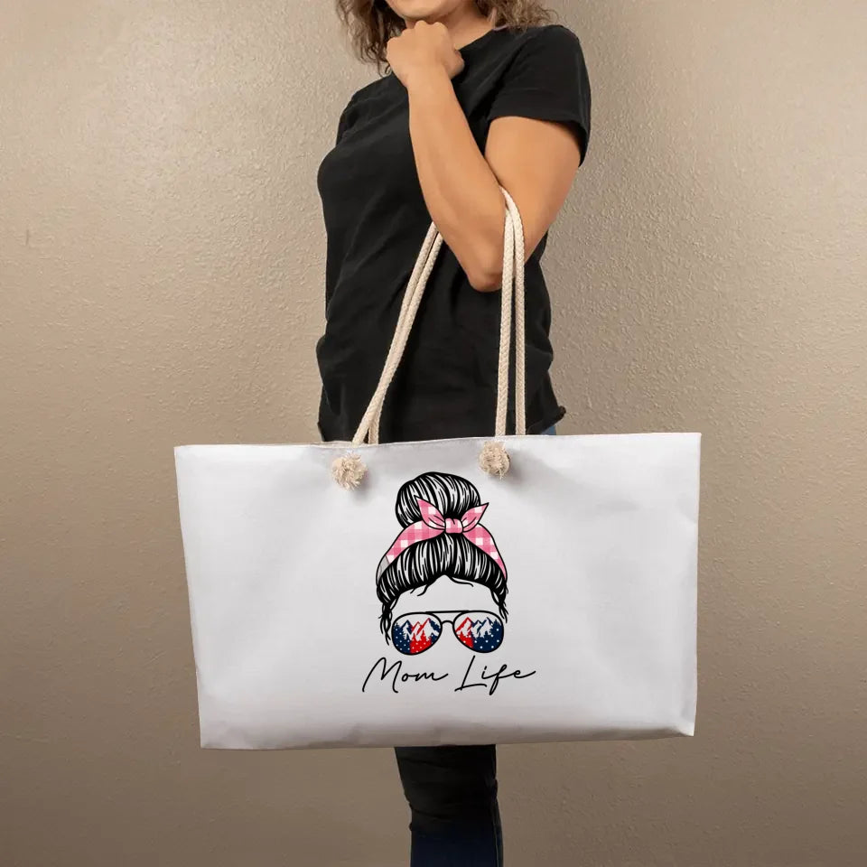 Mom's Life Tote Bag