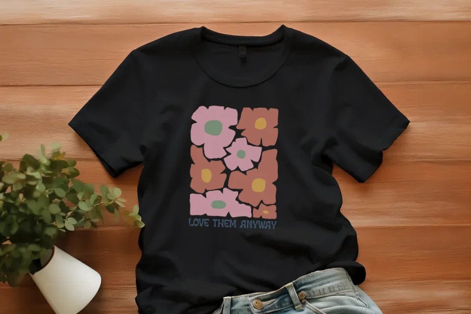 T-shirt Mockup Black