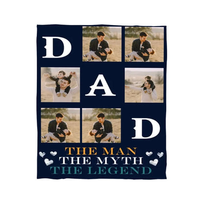 Custom Dad/Husband Blanket