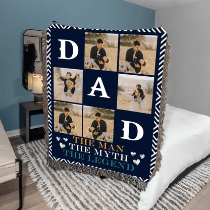 Custom Dad/Husband Blanket