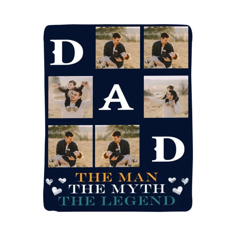 Custom Dad/Husband Blanket