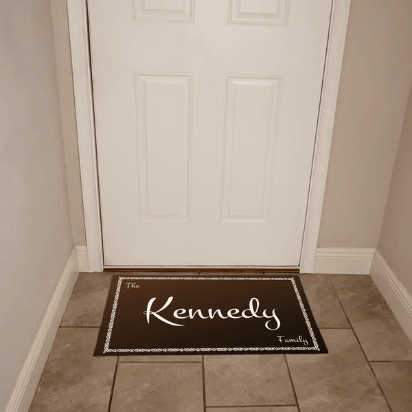 Family Name Welcome Mat