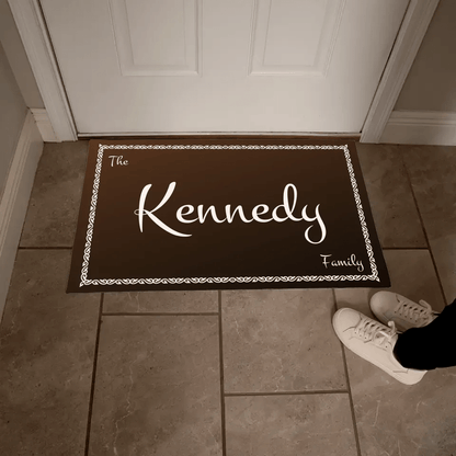 Family Name Welcome Mat