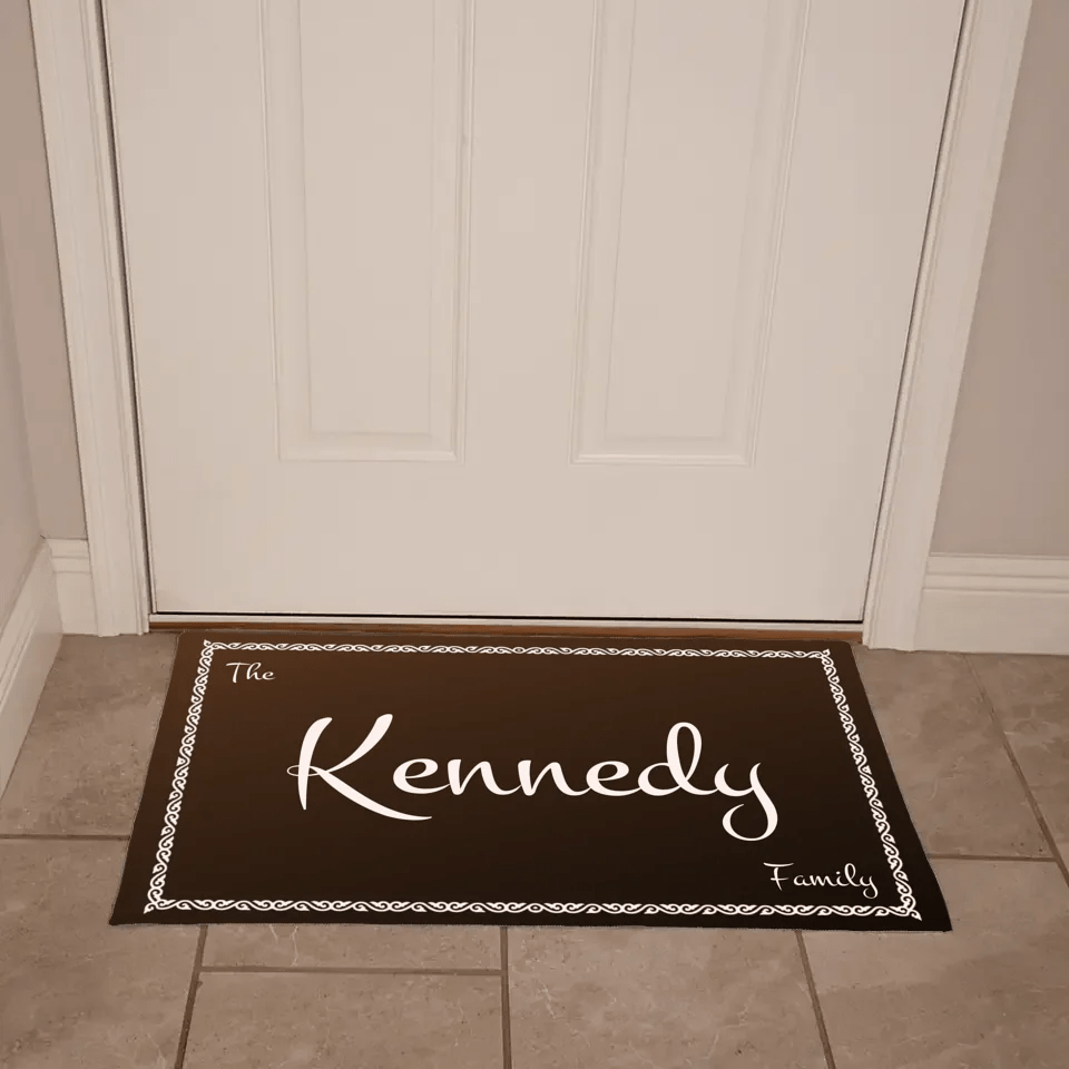 Family Name Welcome Mat