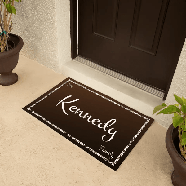 Family Name Welcome Mat