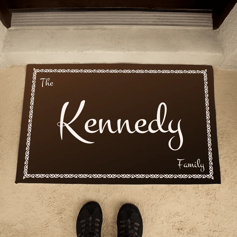 Family Name Welcome Mat