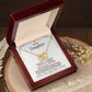 [ALMOST GONE] To My Daughter, Forever True Your Mom & Friend - Interlocking Hearts Necklace