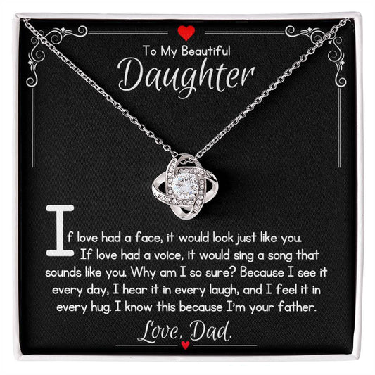 Daughter The Love Embodiment Necklace