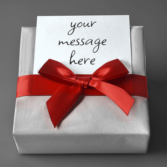 Gift Wrap with Personalized Message Addon