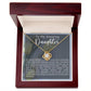 [LIMITED STOCK] To My Daughter, Remarkable Mother Who Exudes Greatness - Love Knot Necklace