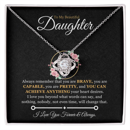 My daughter, you are Brave, Capable and Pretty - WR