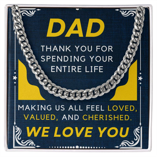 To Dad - We Love You