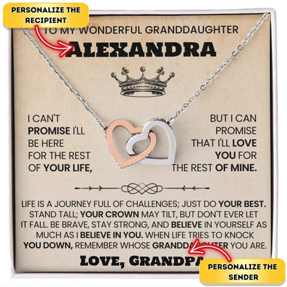 Grandpa's Crown - To My Granddaughter