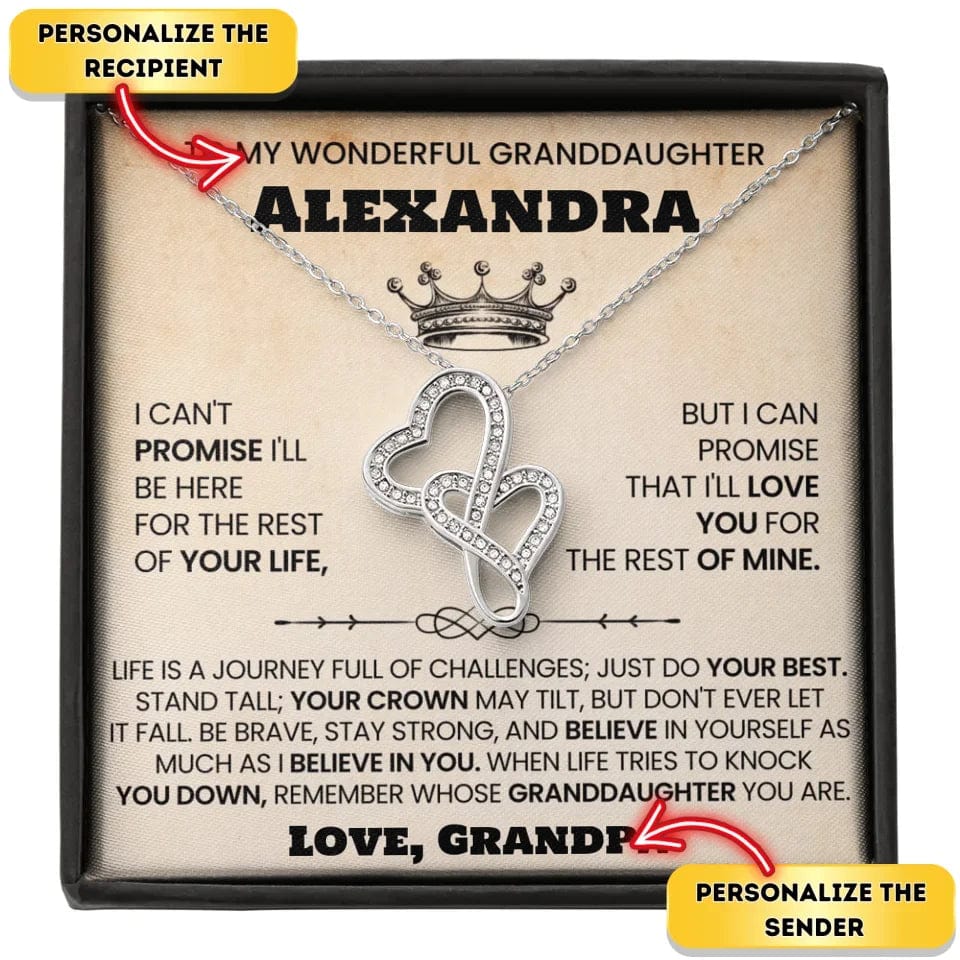 Grandpa's Crown - To My Granddaughter