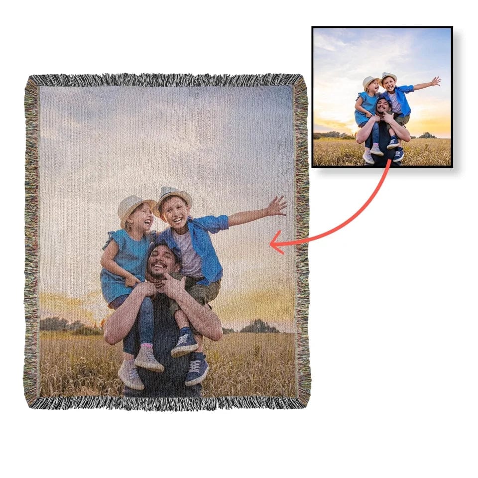 Personalized Big Hug Blanket - Mother To Daughter