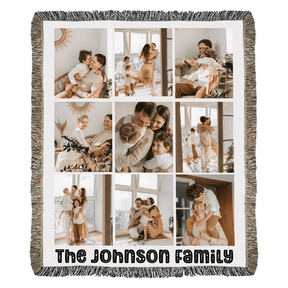 Personalized Family Blanket