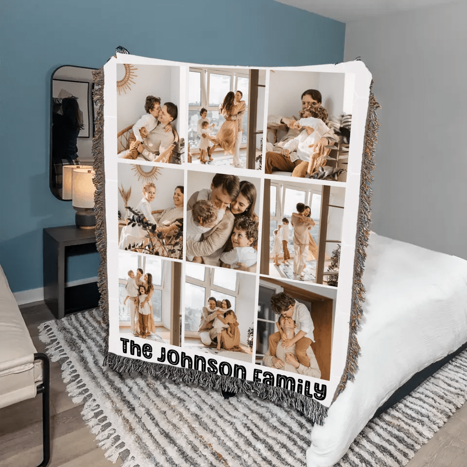 Personalized Family Blanket