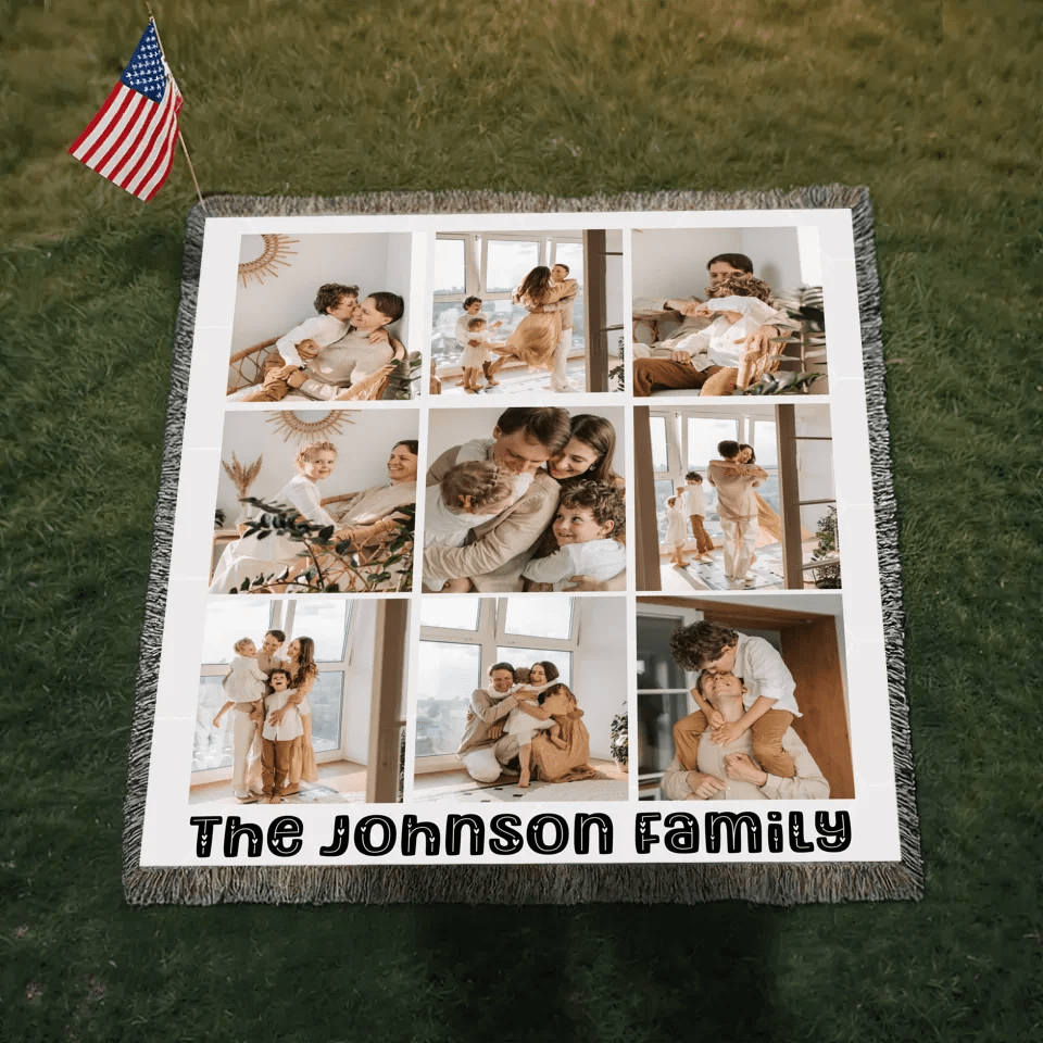 Personalized Family Blanket