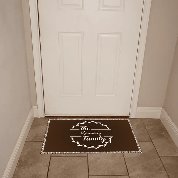 Regal Family Name Welcome Mat