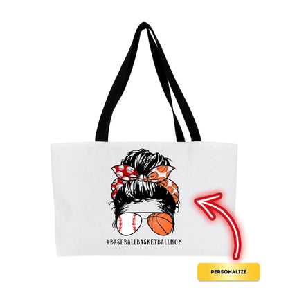 Sports Mom Tote Bag