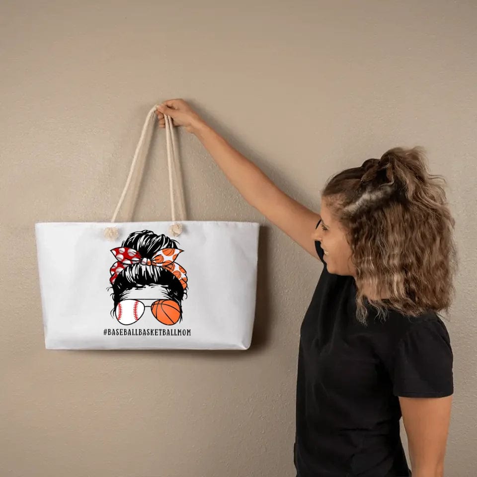 Sports Mom Tote Bag