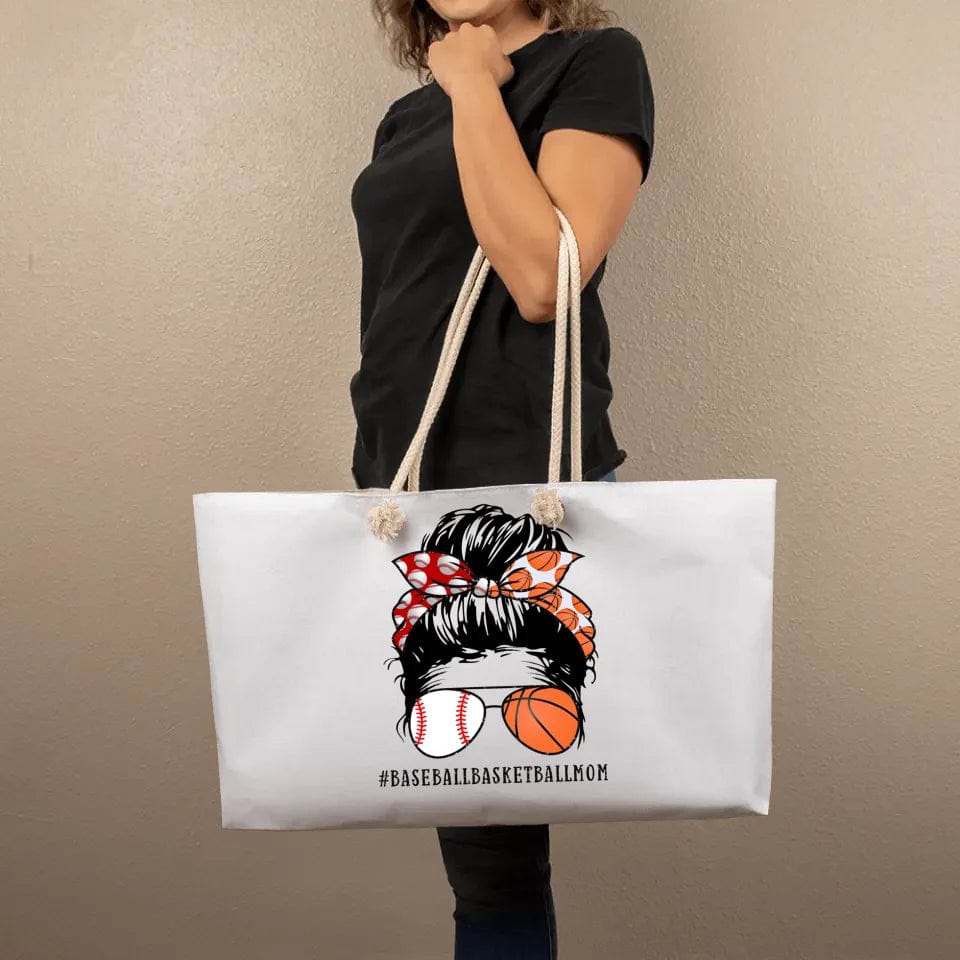 Sports Mom Tote Bag